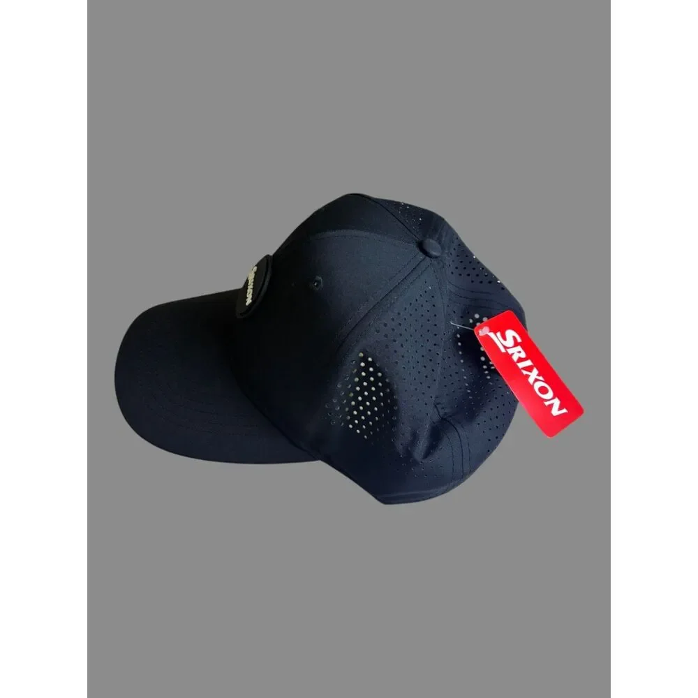 Srixon Performance Golf Hat Black Adjustable Snapback OSFA NWT